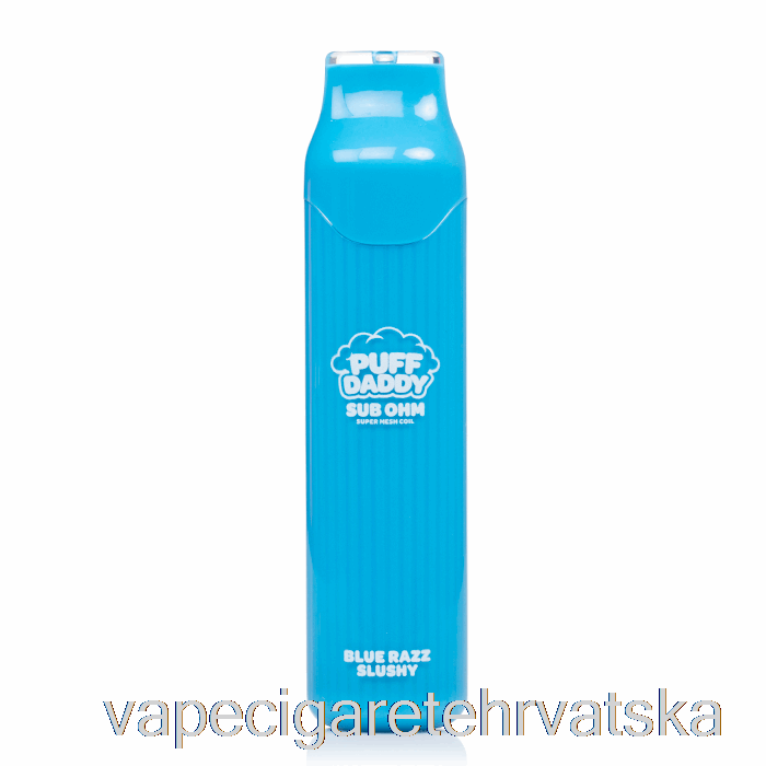 Vape Hrvatska Puff Daddy 6000 Disposable Blue Razz Slushy